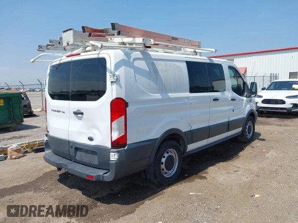 2016 Ford Transit Cargo with VIN 1FTYE1ZM1GKB27189, listed as a IAAI auction lot 40110239 with 131,106 mi miles and . Bid and sale history available at carsss.com. Image 4.