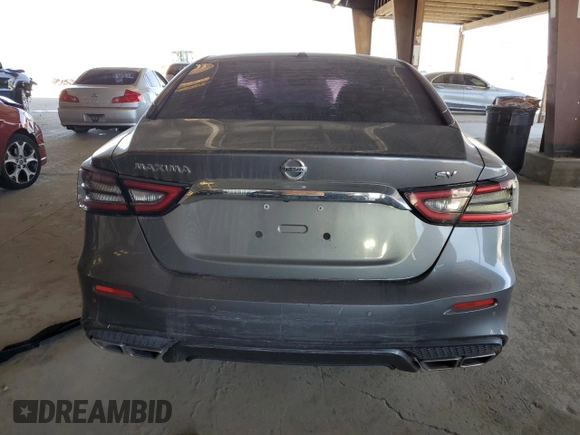 2021 Nissan Maxima SV with VIN 1N4AA6CV8MC511641, listed as a Copart auction lot 61490665 with 65,566 mi miles and Salvage title. Bid and sale history available at DreamBid. Image 6.