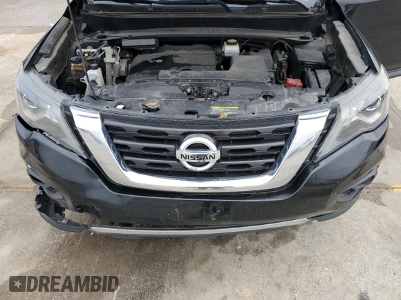 2018 Nissan Pathfinder S z VIN 5N1DR2MNXJC610928, wystawiony jako Copart lot #44451385 z przebiegiem 140 070 mil mil oraz Szkoda całkowita • Salvage title. Historia ofert i sprzedaży dostępna na DreamBid. Obrazek 14.