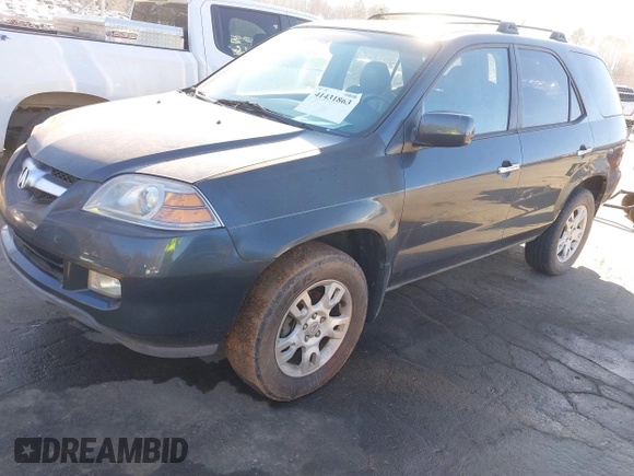 2004 Acura MDX Touring Pkg w/Navigation with VIN 2HNYD18834H511298, listed as a IAAI auction lot 41431863 with 246,274 mi miles. Bid and sale history available at carsss.com. Image 2.