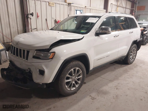 2015 Jeep Grand Cherokee Limited with VIN 1C4RJFBG5FC205872, listed as a IAAI auction lot 40595791 with 72,981 mi miles. Bid and sale history available at carsss.com. Image 17.