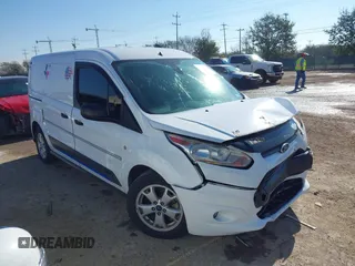 2016 Ford Transit Connect XLT с VIN NM0LE7F77G1275927, выставлен на аукционе IAAI как лот 41635307 с пробегом 49 577 миль миль и . История ставок и продаж доступна на DreamBid. Изображение 1.
