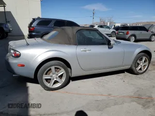 2007 Mazda MX-5 Miata Sport with VIN JM1NC25F470128936, listed as a Copart auction lot 45424585 with 123,910 mi miles and Salvage title. Bid and sale history available at DreamBid. Image 3.