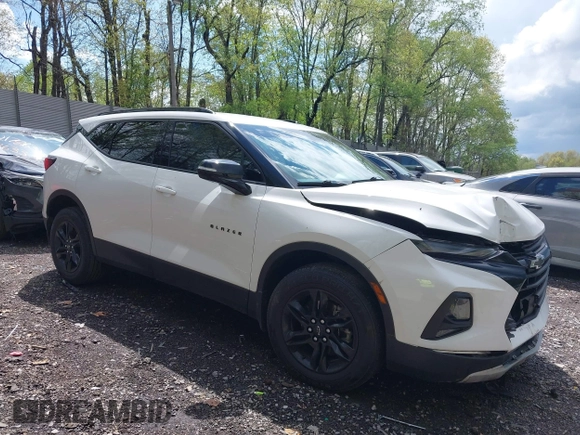 2021 Chevrolet Blazer LT с VIN 3GNKBHRS1MS569998, выставлен на аукционе IAAI как лот 42178844 с пробегом 55 969 миль миль и . История ставок и продаж доступна на DreamBid. Изображение 1.