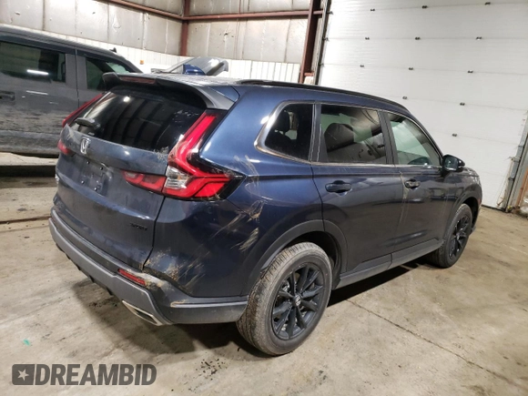 2025 Honda CR-V Sport-L with VIN 7FARS6H83SE042587, listed as a Copart auction lot 42228635 with 3,391 mi miles and Salvage Title. Bid and sale history available at DreamBid. Image 3.