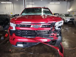 2022 Chevrolet Silverado 1500 RST with VIN 1GCUDEED3NZ561486, listed as a Copart auction lot 44530435 with 58,710 mi miles and Salvage Title. Bid and sale history available at DreamBid. Image 5.