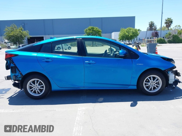 2022 Toyota Prius L Eco with VIN JTDKAMFU1N3164838, listed as a IAAI auction lot 42234309 with 45,451 mi miles and . Bid and sale history available at DreamBid. Image 14.