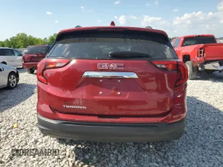 2020 GMC Terrain SLE with VIN 3GKALMEV2LL133443, listed as a Copart auction lot 62584195 with 75,823 mi miles and Salvage title. Bid and sale history available at DreamBid. Image 6.