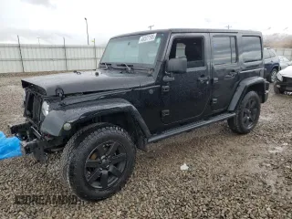 2014 Jeep Wrangler Unlimited Sahara with VIN 1C4BJWEG6EL309394, listed as a Copart auction lot 44537195 with 96,015 mi miles and Salvage Title. Bid and sale history available at carsss.com. Image 1.