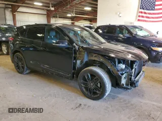2022 Acura RDX w/A-Spec Package with VIN 5J8TC2H6XNL011958, listed as a Copart auction lot 85729184 with 41,419 mi miles and Salvage Title. Bid and sale history available at carsss.com. Image 4.