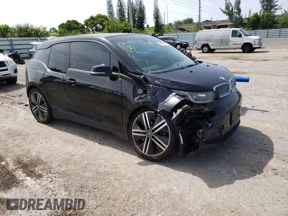 2017 BMW i3 with VIN WBY1Z8C55HV889536, listed as a Copart auction lot 60530123 with 61,372 mi miles. Bid and sale history available at carsss.com. Image 4.