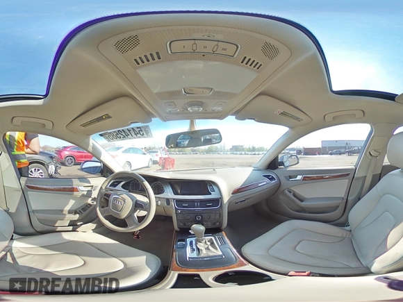 2012 Audi A4 2.0T Premium with VIN WAUBFAFL5CA116594, listed as a Copart auction lot 54142585 with 173,532 mi miles and Salvage Title. Bid and sale history available at carsss.com. Image 14.