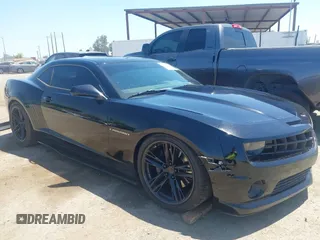 2013 Chevrolet Camaro SS with VIN 2G1FT1EW8D9179705, listed as a IAAI auction lot 42672639 with 86,030 mi miles and . Bid and sale history available at DreamBid. Image 1.