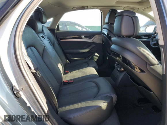 2013 Audi A8 3.0L with VIN WAUAGAFD6DN012546, listed as a Copart auction lot 82210024 with 121,004 mi miles and Clean title. Bid and sale history available at DreamBid. Image 10.