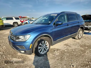 2018 Volkswagen Tiguan SEL with VIN 3VV3B7AX7JM026400, listed as a Copart auction lot 60910345 with 94,770 mi miles and Salvage title. Bid and sale history available at DreamBid. Image 1.