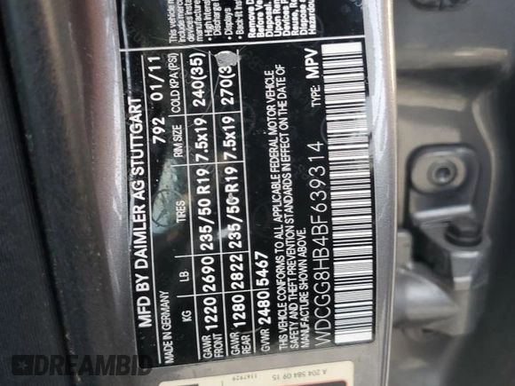 2011 Mercedes-Benz GLK 350 z VIN WDCGG8HB4BF639314, wystawiony jako Copart lot #44123465 z przebiegiem 124 682 mil mil oraz Szkoda całkowita • Salvage title. Historia ofert i sprzedaży dostępna na DreamBid. Obrazek 13.