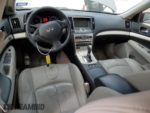 2007 Infiniti G35 Journey with VIN JNKBV61EX7M729115, listed as a Copart auction lot 70764774 with 107,536 mi miles and Salvage Title. Bid and sale history available at DreamBid. Image 8.
