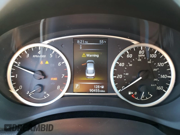 2018 Nissan Sentra SV with VIN 3N1AB7AP0JL619644, listed as a Copart auction lot 53088985 with 90,455 mi miles and Salvage Title. Bid and sale history available at DreamBid. Image 9.