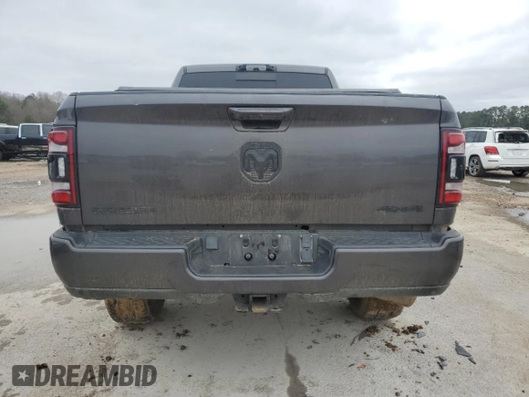 2022 Ram 2500 Laramie with VIN 3C6UR5FL7NG267832, listed as a Copart auction lot 45134075 with 26,755 mi miles and Salvage title. Bid and sale history available at DreamBid. Image 6.
