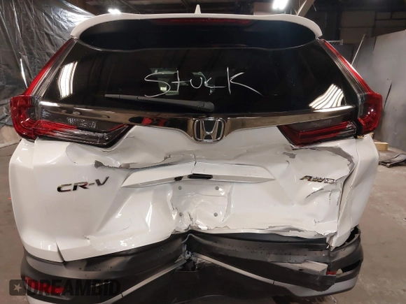 2022 Honda CR-V EX with VIN 2HKRW2H56NH643027, listed as a IAAI auction lot 40669713 with 12,614 mi miles. Bid and sale history available at carsss.com. Image 16.