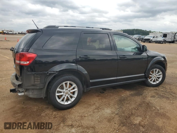 2017 Dodge Journey SXT with VIN 3C4PDCBG4HT571620, listed as a Copart auction lot 51596244 with 165,178 mi miles and Salvage Title. Bid and sale history available at carsss.com. Image 3.