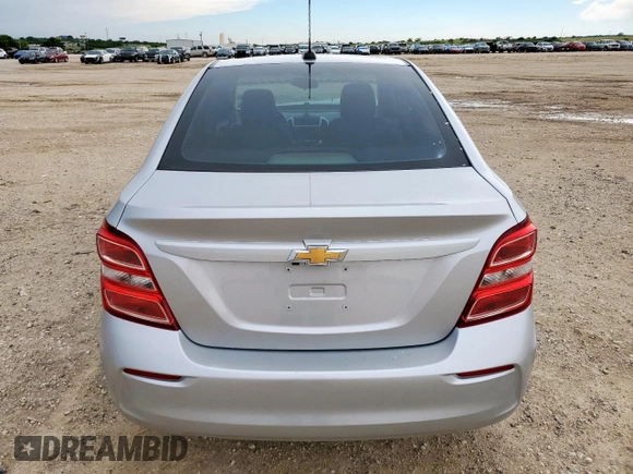2018 Chevrolet Sonic LT with VIN 1G1JD5SHXJ4118102, listed as a Copart auction lot 60783855 with 63,607 mi miles and Salvage title. Bid and sale history available at DreamBid. Image 6.