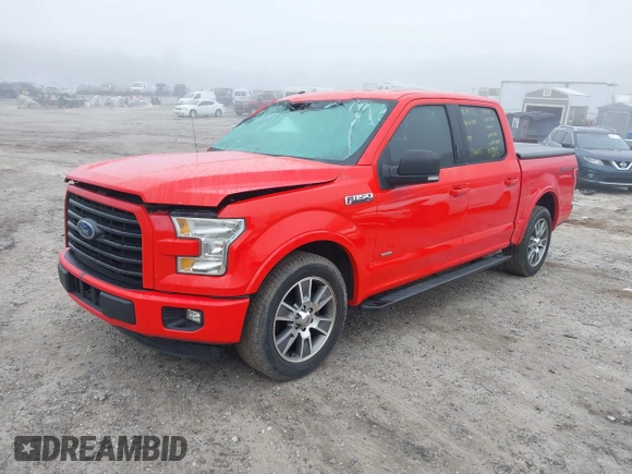 2016 Ford F-150 XL with VIN 1FTEW1CP9GKD03358, listed as a IAAI auction lot 41057089 with 104,573 mi miles and . Bid and sale history available at DreamBid. Image 2.