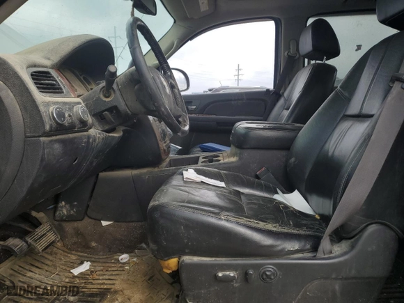 2007 Chevrolet Silverado 1500 LTZ with VIN 2GCEK13M471500665, listed as a Copart auction lot 46646525 with 0 mi miles and Salvage Title. Bid and sale history available at carsss.com. Image 7.