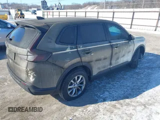 2024 Honda CR-V EX-L with VIN 2HKRS4H74RH453676, listed as a IAAI auction lot 41620203 with 8,806 mi miles. Bid and sale history available at carsss.com. Image 4.