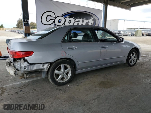 2005 Honda Accord EX z VIN 1HGCM56725A140184, wystawiony jako Copart lot #53382745 z przebiegiem 184 475 mil mil oraz Szkody całkowita. Historia ofert i sprzedaży dostępna na DreamBid. Obrazek 3.