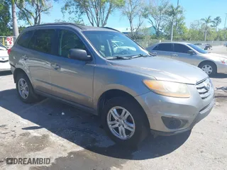 2011 Hyundai Santa Fe GLS with VIN 5XYZGDAB3BG018158, listed as a IAAI auction lot 41834204 with 256,648 mi miles. Bid and sale history available at carsss.com. Image 1.