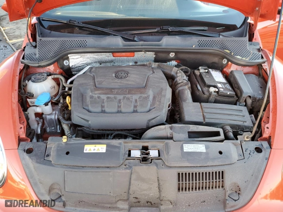 2019 Volkswagen Beetle S with VIN 3VWFD7AT9KM712147, listed as a Copart auction lot 84101684 with 13,300 mi miles and Salvage Title. Bid and sale history available at carsss.com. Image 11.
