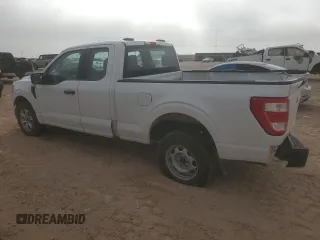 2023 Ford F-150 XL with VIN 1FTEX1CP0PKE02275, listed as a Copart auction lot 43186685 with 50,745 mi miles and Salvage title. Bid and sale history available at DreamBid. Image 2.