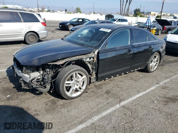 2016 Audi A6 2.0T Premium with VIN WAUCFAFC3GN157521, listed as a Copart auction lot 88436435 with 83,573 mi miles and Salvage Title. Bid and sale history available at carsss.com. Image 1.