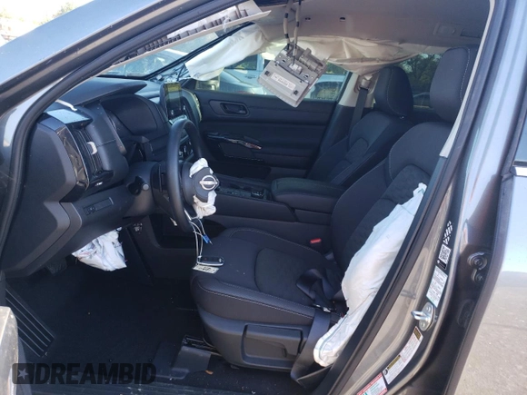 2024 Nissan Pathfinder S with VIN 5N1DR3AC7RC249839, listed as a Copart auction lot 75864704 with 2,159 mi miles and Salvage title. Bid and sale history available at DreamBid. Image 7.