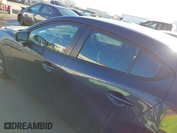 2015 Mazda 3 i Sport with VIN 3MZBM1U77FM190425, listed as a IAAI auction lot 41639316 with 89,596 mi miles and . Bid and sale history available at carsss.com. Image 14.