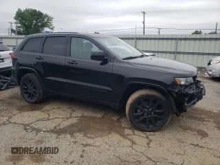 2018 Jeep Grand Cherokee Laredo E with VIN 1C4RJFAG4JC138319, listed as a Copart auction lot 54956925 with 144,938 mi miles and Salvage title. Bid and sale history available at DreamBid. Image 4.