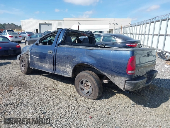 2002 Ford F-150 XL with VIN 1FTRF17292NB99722, listed as a IAAI auction lot 41658666 with 1 mi miles. Bid and sale history available at carsss.com. Image 3.
