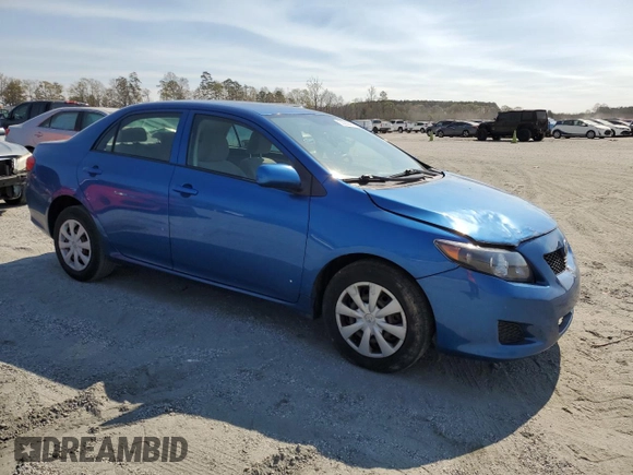 2010 Toyota Corolla with VIN JTDBU4EE6A9115451, listed as a Copart auction lot 50299565 with 165,019 mi miles and Salvage Title. Bid and sale history available at carsss.com. Image 4.