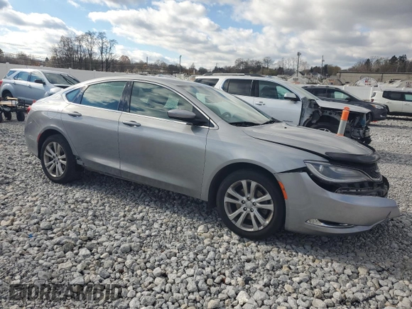 2015 Chrysler 200 Limited with VIN 1C3CCCAB3FN576610, listed as a Copart auction lot 80005224 with 156,369 mi miles and Salvage Title. Bid and sale history available at carsss.com. Image 4.
