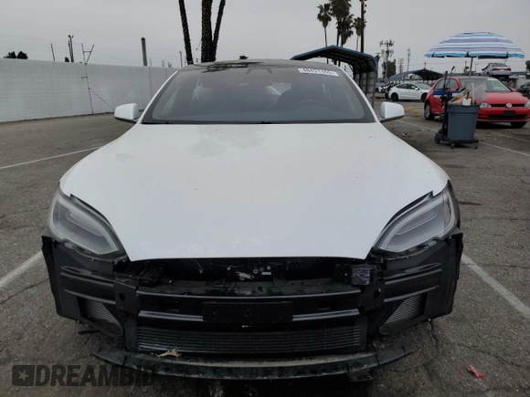 2021 Tesla Model S Long Range Plus z VIN 5YJSA1E24MF427775, wystawiony jako Copart lot #48431165 z przebiegiem 15 801 mil mil oraz Szkoda całkowita • Salvage title. Historia ofert i sprzedaży dostępna na DreamBid. Obrazek 5.