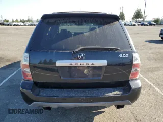 2005 Acura MDX Touring with VIN 2HNYD18885H512206, listed as a Copart auction lot 71675614 with 201,350 mi miles and Salvage Title. Bid and sale history available at carsss.com. Image 6.