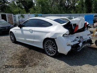 2018 Mercedes-Benz C 43 AMG with VIN WDDWJ6EB6JF759485, listed as a Copart auction lot 58625405 with 41,274 mi miles and Salvage title. Bid and sale history available at DreamBid. Image 2.