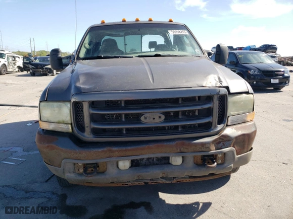 2004 Ford Super Duty F-350 SRW XL with VIN 1FTSW31P34EB18587, listed as a Copart auction lot 50098265 with 0 mi miles and Salvage Title. Bid and sale history available at carsss.com. Image 5.