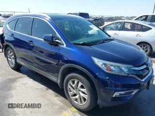 2015 Honda CR-V EX-L with VIN 2HKRM3H75FH555360, listed as a IAAI auction lot 41856449 with 86,428 mi miles. Bid and sale history available at carsss.com. Image 1.