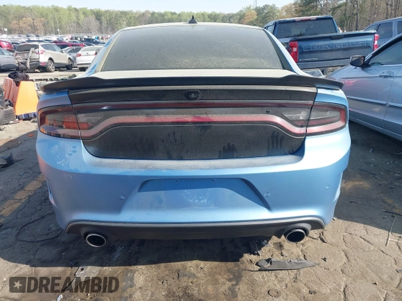 2019 Dodge Charger Scat Pack with VIN 2C3CDXGJ0KH613053, listed as a IAAI auction lot 41908658 with 85,000 mi miles and . Bid and sale history available at DreamBid. Image 6.