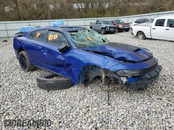 2020 Dodge Charger R/T with VIN 2C3CDXCT1LH107577, listed as a Copart auction lot 46610825 with Not Provided miles and Salvage Title. Bid and sale history available at carsss.com. Image 4.