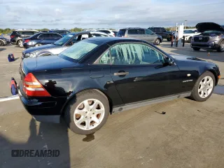 1999 Mercedes-Benz SLK-Class with VIN WDBKK47F6XF107547, listed as a Copart auction lot 73870994 with 0 mi miles and Non Repairable. Bid and sale history available at carsss.com. Image 3.