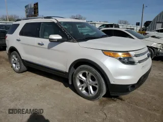 2012 Ford Explorer Limited with VIN 1FMHK8F87CGA31763, listed as a Copart auction lot 50407995 with 232,485 mi miles and Salvage Title. Bid and sale history available at DreamBid. Image 4.
