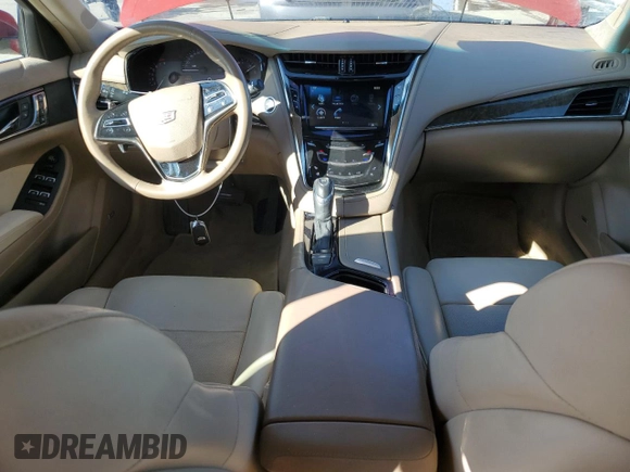 2016 Cadillac CTS Luxury Collection AWD with VIN 1G6AX5SX0G0128548, listed as a Copart auction lot 62783985 with 52,899 mi miles and Salvage title. Bid and sale history available at DreamBid. Image 8.
